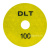 АГШК (черепашка) DLT №2, для сухой шлифовки, Ø100мм, #100 (арт. 0642)
