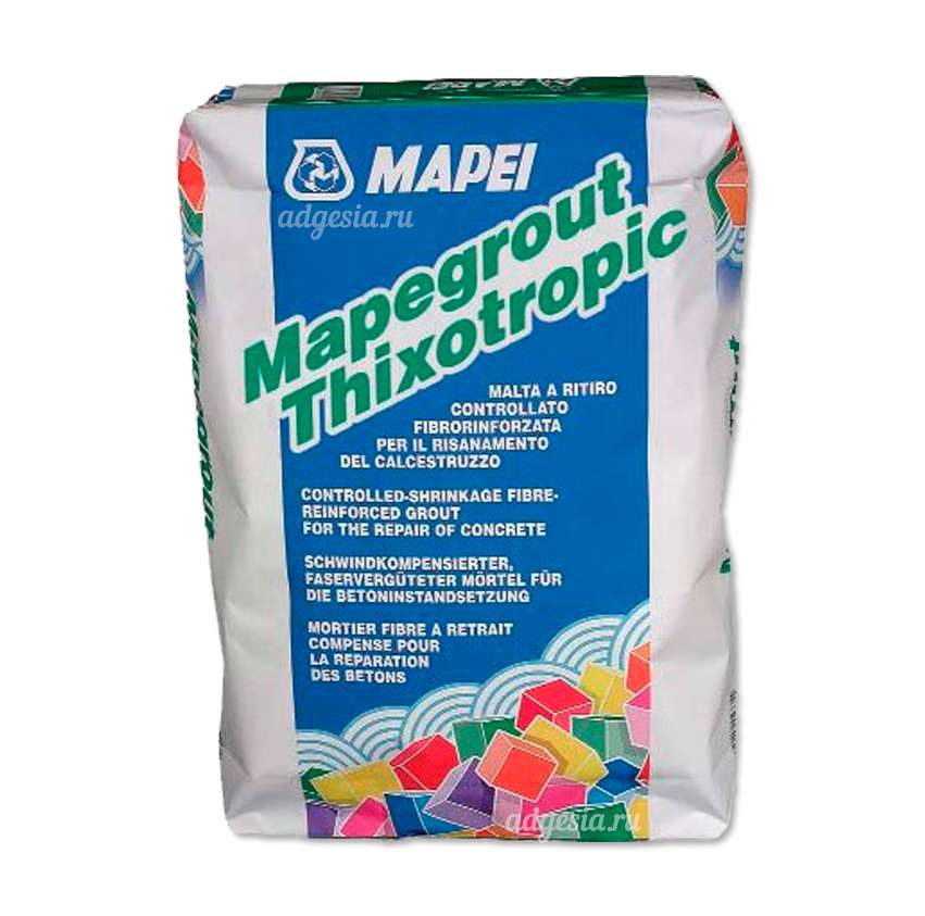 Mapegrout Thixotropic состав для ремонта и выравнивания