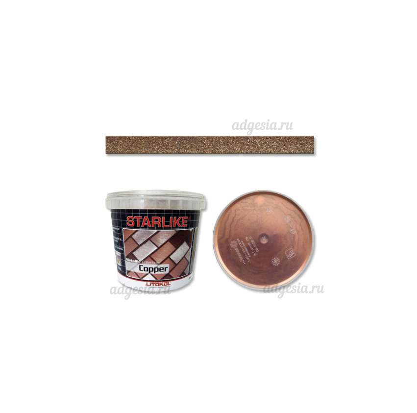 Добавки в эпоксидную затирку "Litochrom Starlike" (Добавка в эпоксидную затирку Copper 200гр)