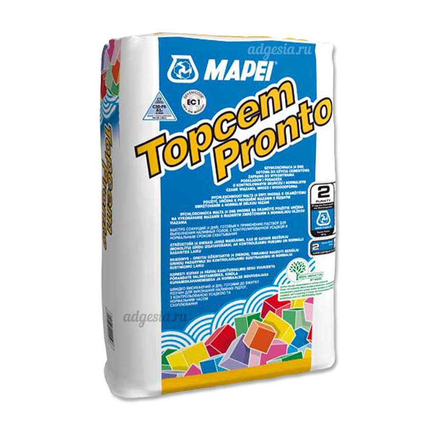 Ровнитель для пола грубый "Topcem Pronto"