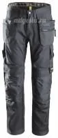 Рабочие штаны с накладными карманами Snickers Workwear 6200, Work Trousers+ Holster Pockets