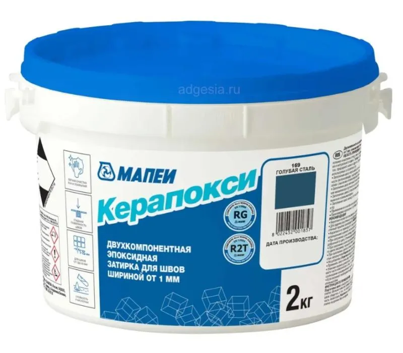 Новинка от Mapei - эпоксидная затирка Керапокси