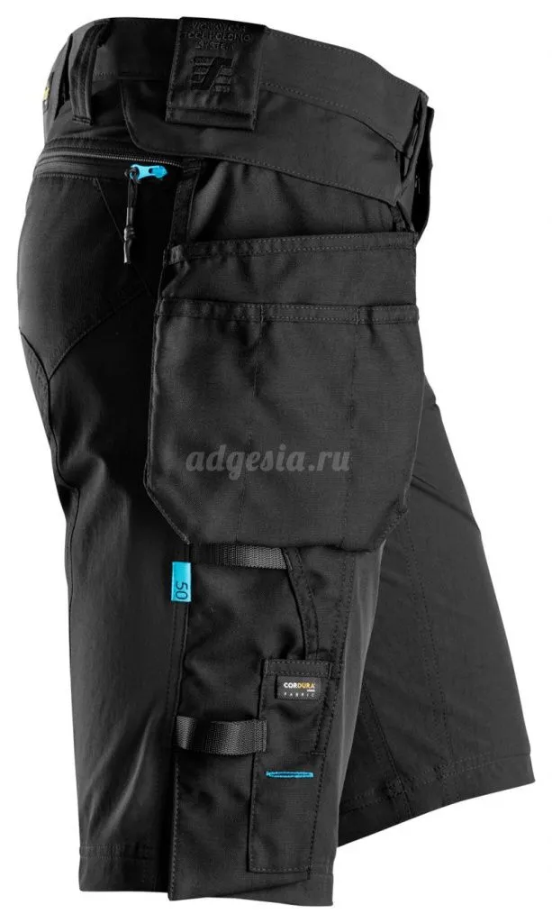 Легкие шорты со съемными карманами Snickers Workwear 6108, Shorts+