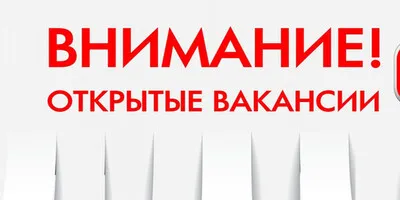 У нас открыты 2 вакансии: Кладовщик, Менеджер Клиентского отдела! 