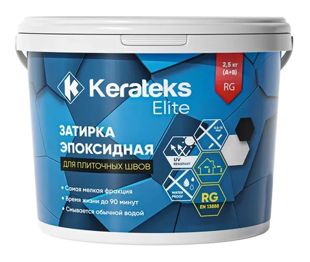 Новинка - эпоксидная затирка Kerateks!