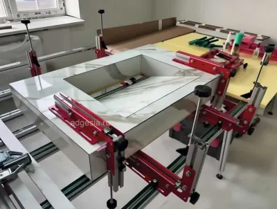 Струбцина угловая универсальная для склейки керамогранита, Diamant