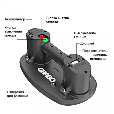 Присоска электрическая GRABO Pro-Lifter (арт. 1134)