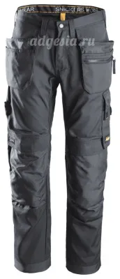 Рабочие штаны с накладными карманами Snickers Workwear 6200, Work Trousers+ Holster Pockets Рабочие штаны с накладными карманами Snickers Workwear 6200, Work Trousers+ Holster Pockets