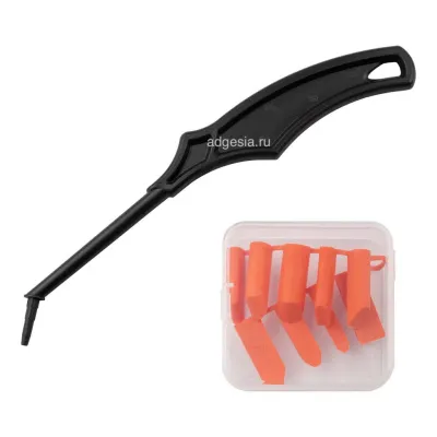 Набор шпателей для силикона DLT Silicone, 9 насадок, арт. 1581