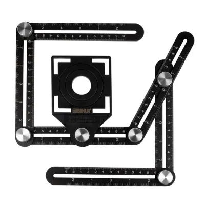 Шаблон-линейка (алюминий) Bihui (арт. DBG6)