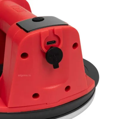 Присоска электрическая DLT VST-70 (6 дюймов) для рельефной плитки с авто подкачкой (арт. 3530)