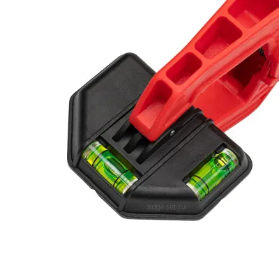 Струбцина быстрозажимная DLT 70мм (усилие зажима 10кг) с двумя пузырьковыми уровнями (арт. 82803)