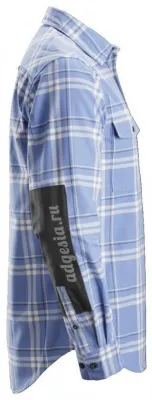 Фланелевая рубашка в клетку RuffWork Flannel Checked Shirt, Snickers Workwear 8502