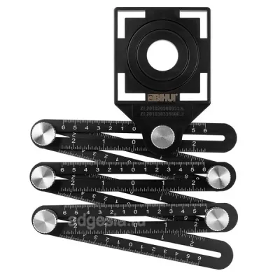 Шаблон-линейка (алюминий) Bihui (арт. DBG6)