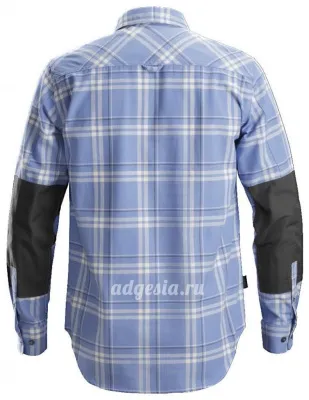Фланелевая рубашка в клетку RuffWork Flannel Checked Shirt, Snickers Workwear 8502