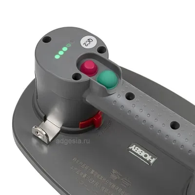 Присоска электрическая GRABO H V2 для гладкой и рельефной плитки с авто подкачкой (арт. 1362)
