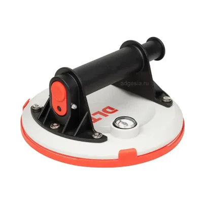 Присоска вакуумная DLT P611 (8 дюймов) для рельефной плитки с манометром (арт. 0951)