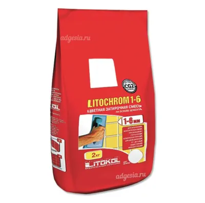 Litokol Litochrom 1-6 цементная затирка