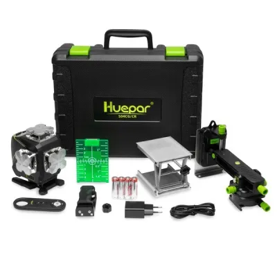 Лазерный уровень Huepar S04CG (арт. 0182)