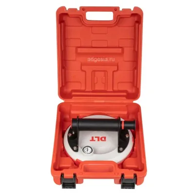 Присоска вакуумная DLT P611 (8 дюймов) для рельефной плитки с манометром (арт. 0951)