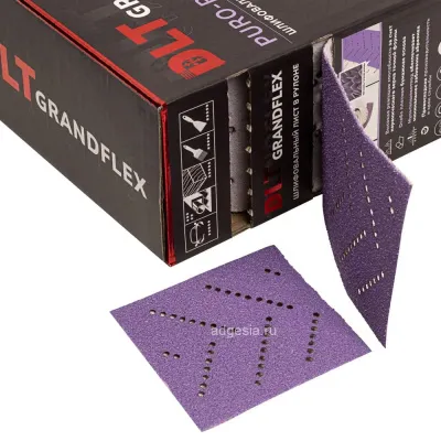 Шлифовальный лист в рулоне DLT GrandFlex PURO-ROLL, P80, 70мм*12м, (керамика точной формы) арт. 3019