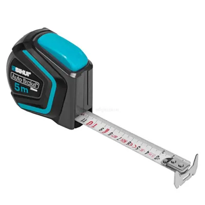 Рулетка строительная Bihui с автостопом, 5м (арт. TMR5M)