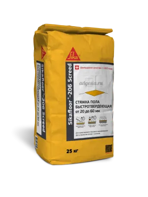 Быстротвердеющая стяжка для пола Sikafloor-206 Screed