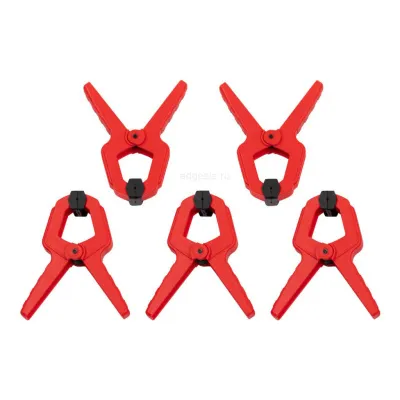 Набор быстрозажимных струбцин DLT 38мм (усилие зажима 15кг) 5шт (арт. 82515)