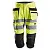 Укороченные рабочие брюки высокой видимости Snickers Workwear 6134, High-Vis Pirate Trousers Holster Pockets