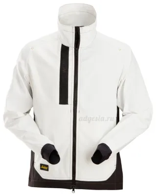 Рабочая куртка (ветровка) Snickers Workwear 1549, Unlined Jacket, размер S, 0904 White\Black