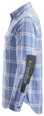 Фланелевая рубашка в клетку RuffWork Flannel Checked Shirt, Snickers Workwear 8502