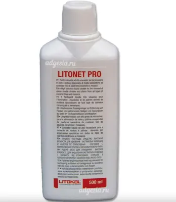 Litonet Pro средство для удаления эпоксидной затирки 0,5л