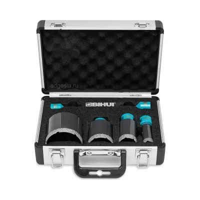 Набор алмазных коронок Bihui, 6 предметов (арт. DBDMK6)