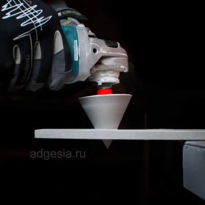 Алмазная конусная фреза DLT Ceramic Cone Pro, 3-75мм (арт. 0514)