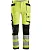 Эластичные брюки высокой видимости Snickers Workwear 6243, Stretch Trousers Holster Pockets (класс 2)
