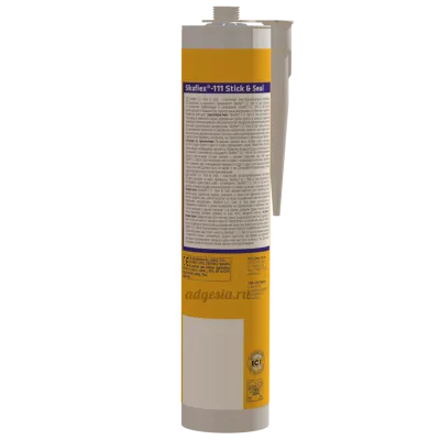 Клей-герметик Sikaflex 111 Stick&Seal, 290 мл.