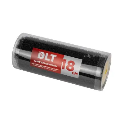 Валик для нанесения шпатлевки DLT 18см, ворс 10мм, для бюгеля 8мм (арт. 1823)