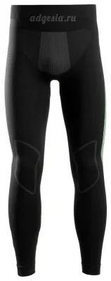 Кальсоны бесшовные Seamless Leggings, Snickers Workwear 9428, размер XS, 0418 Black\Grey