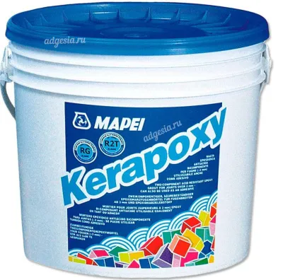 Эпоксидная затирка для плитки Kerapoxy 10кг Эпоксидная затирка для плитки Kerapoxy 10кг