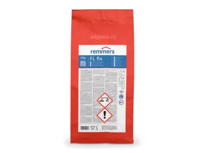 Эластичный плиточный клей Remmers FL fix, 25 кг