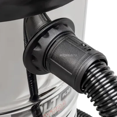 Пылесос строительный DLT EXTRALINE PL30 с полуавтоматической очисткой фильтра (обратный поток) (арт. 0587)