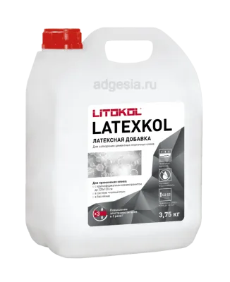 Latexkol добавка в плиточный клей, 3,75 кг.