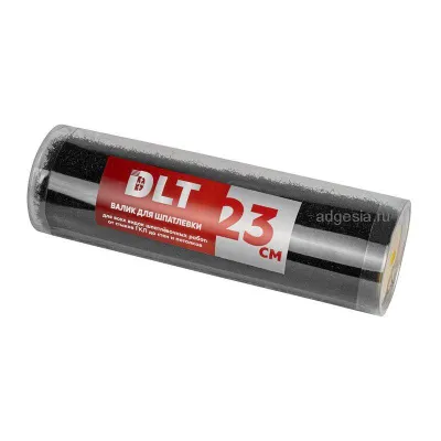 Валик для нанесения шпатлевки DLT 23см, ворс 10мм, для бюгеля 8мм (арт. 1824)