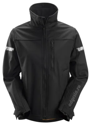 Женская рабочая куртка софтшелл Snickers Workwear 1201, AllroundWork, Women's Softshell Jacket