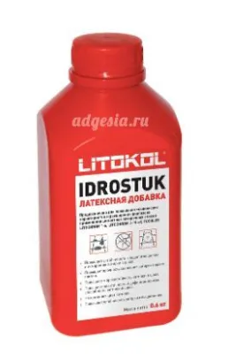 Idrostuk латексная добавка для затирки