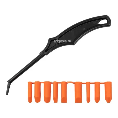 Набор шпателей для силикона DLT Silicone, 9 насадок, арт. 1581