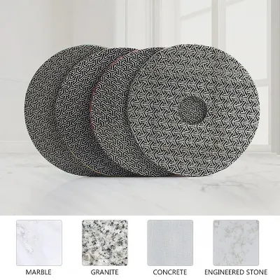 Гальванический алмазный гибкий шлифовальный круг DLT&9plitok, Ø 100 мм, #100 (арт. 631)