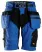 Рабочие шорты с накладными карманами Work Shorts+ Holster Pockets, Snickers Workwear 6904, размер 60, 5604 True Blue/Black