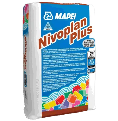 Цементная шпатлевка Nivoplan Plus 25 кг