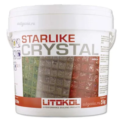 Starlike Crystal c.350 бесцветная затирка хамелеон